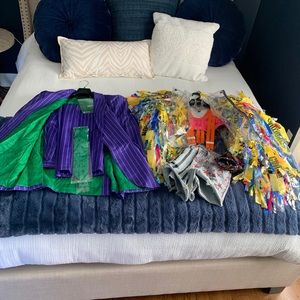 Harley Quinn and joker couple outfit costume